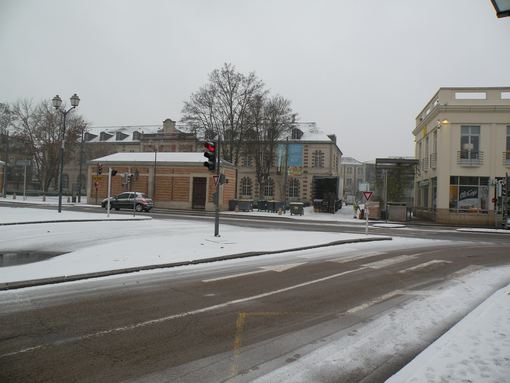  Espace Argence, par temps de neige